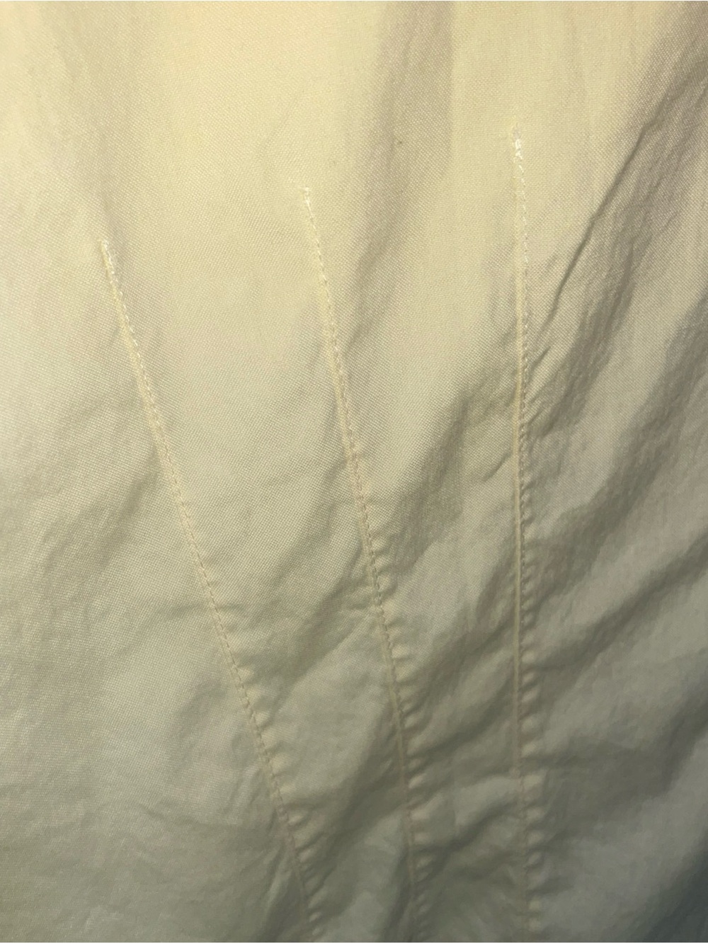 Anne Klein Soft Yellow Button-Up Shirt - Picture 3 of 6